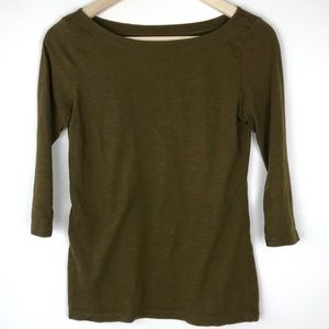 Loft | 3/4 Sleeve Basic Top